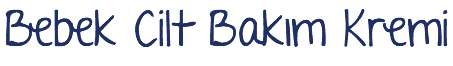 Bebek Cilt Bakım Kremi